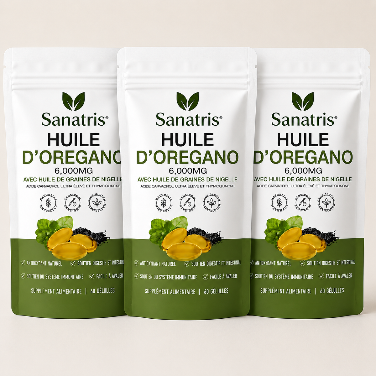 Sanatris Huile d'Oregano