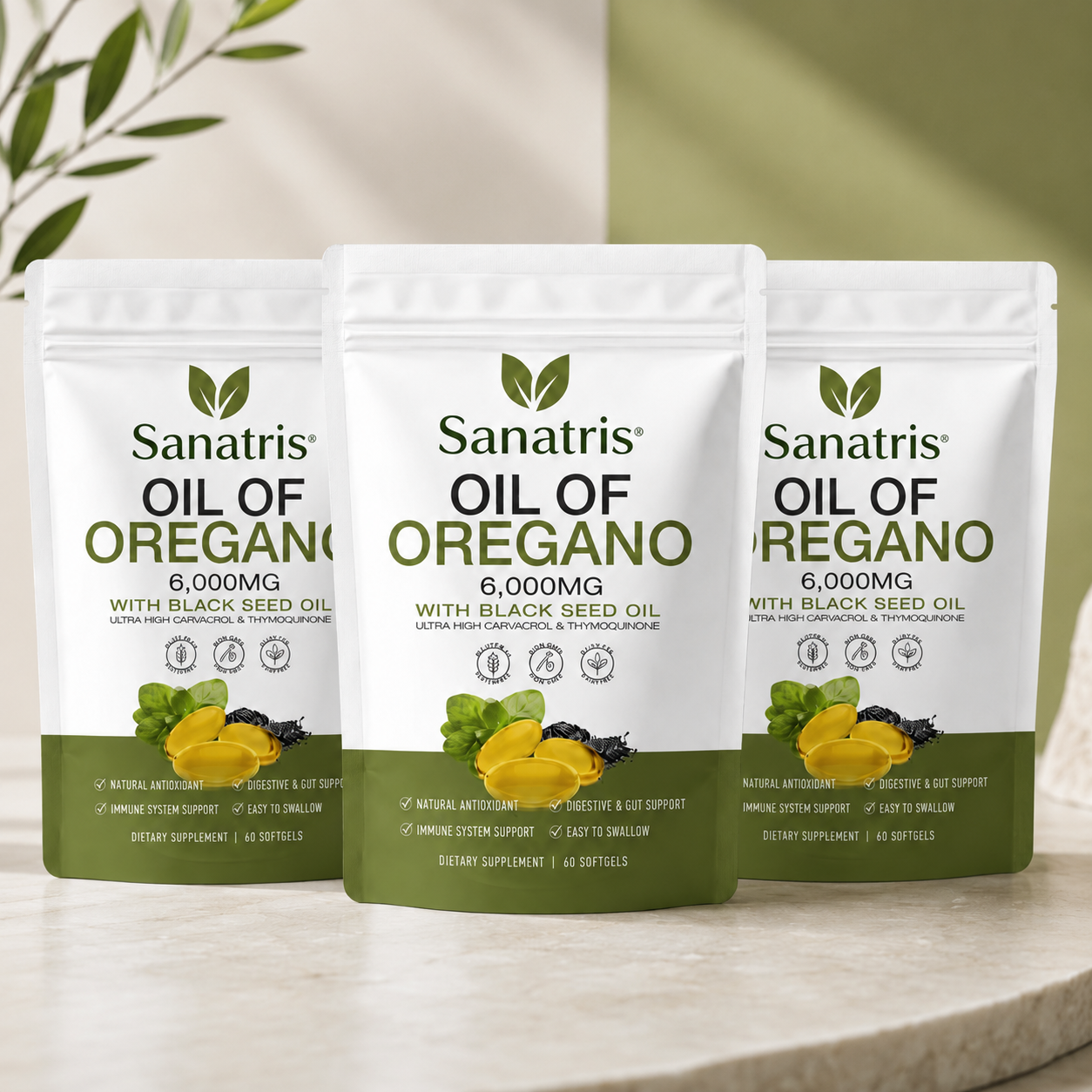 Sanatris Huile d'Oregano
