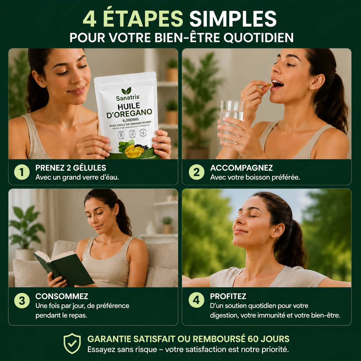 Sanatris Huile d'Oregano