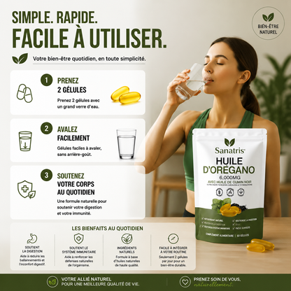 Sanatris Huile d'Oregano
