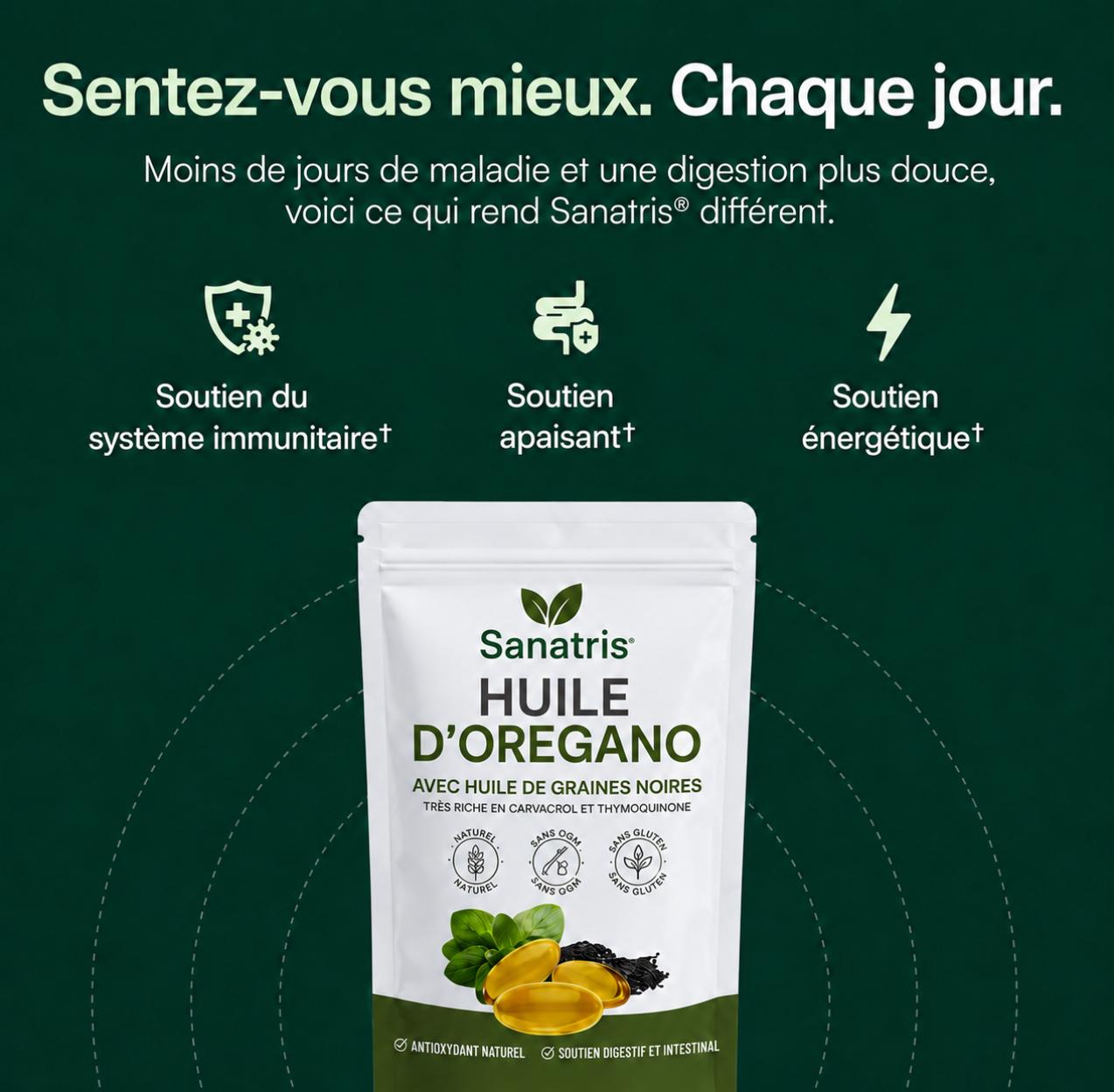 Sanatris Huile d'Oregano